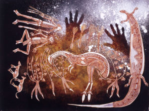 Bardayal Nadjamerrek AO, 'Emu Dreaming', 1991.